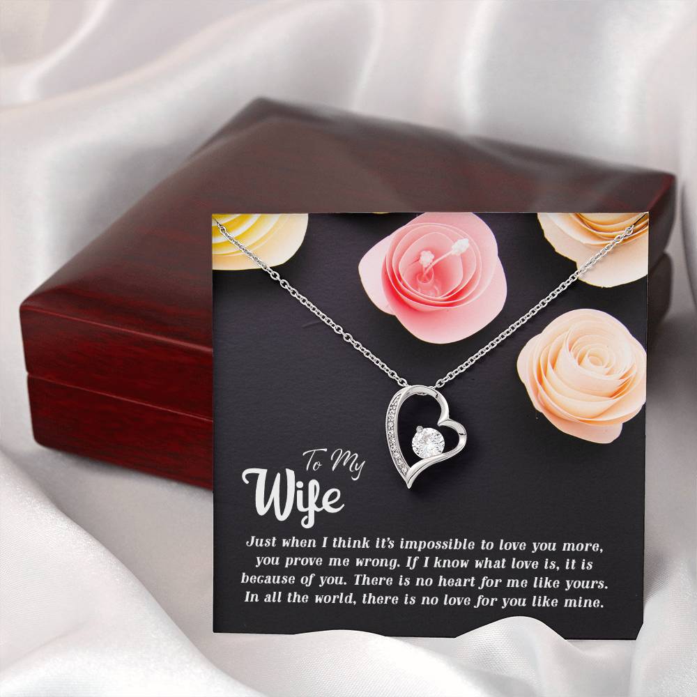 Forever Love for Wife - There Is No Love For You Like Mine