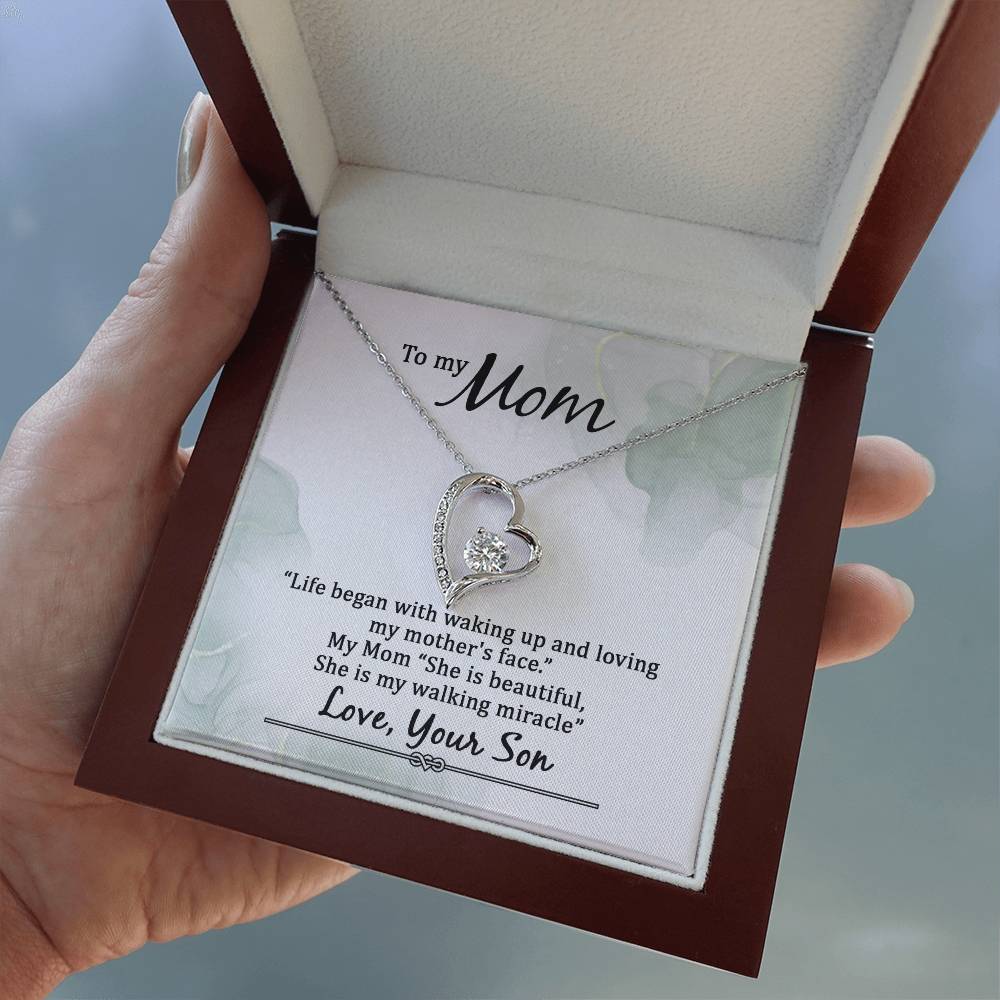 Forever Love for Mom - She Is Beautiful, My Walking Miracle