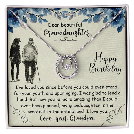 Lucky in Love for Granddaughter - My Granddaughter Is The Sweetest