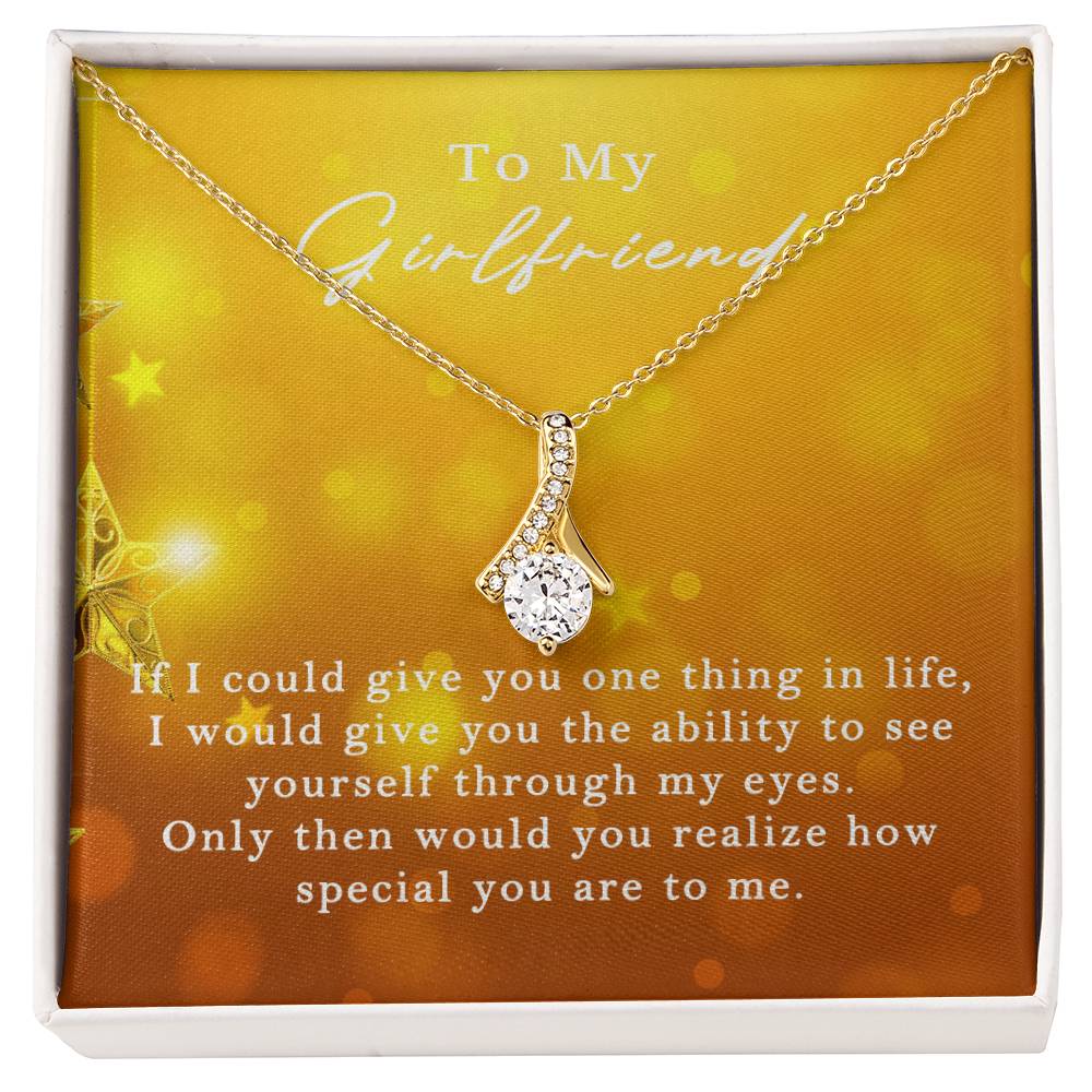 Alluring Beauty for Girlfriend - If I Could Give You One Thing In Life