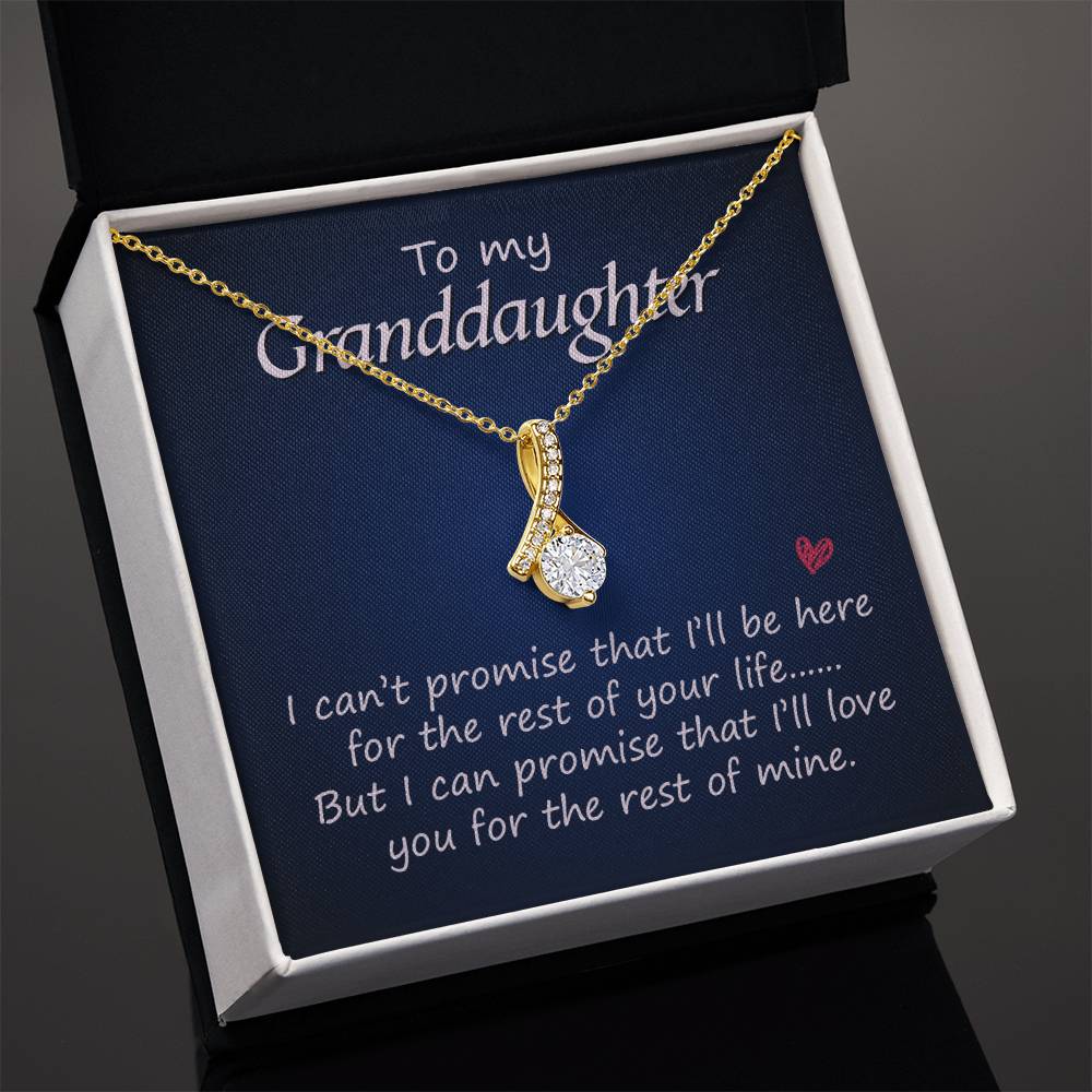 Alluring Beauty for Granddaughter - I'Ll Love You For The Rest Of Mine