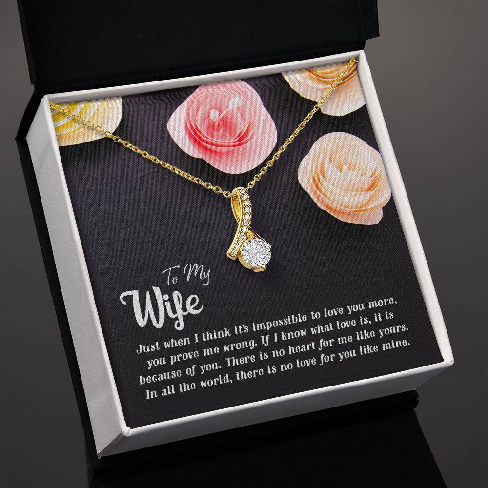 Alluring Beauty for Wife - There Is No Love For You Like Mine