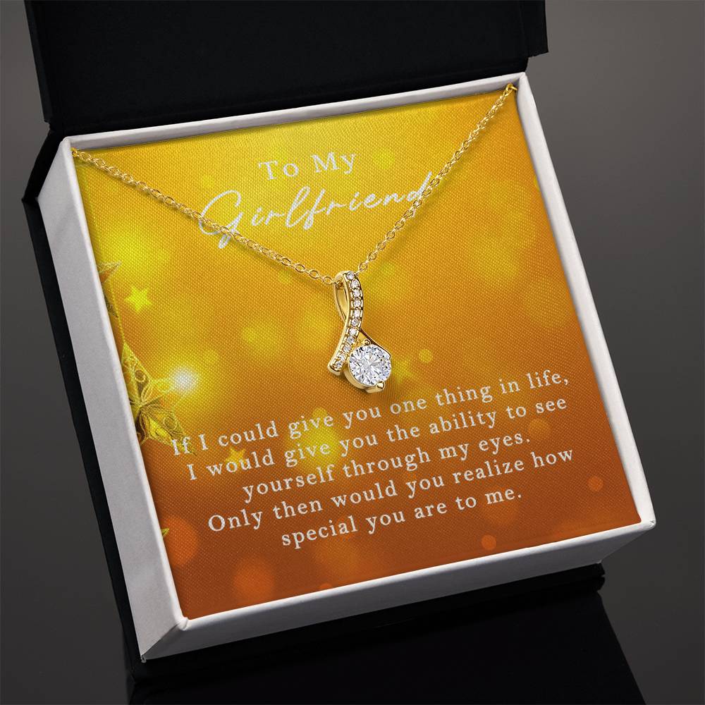 Alluring Beauty for Girlfriend - If I Could Give You One Thing In Life