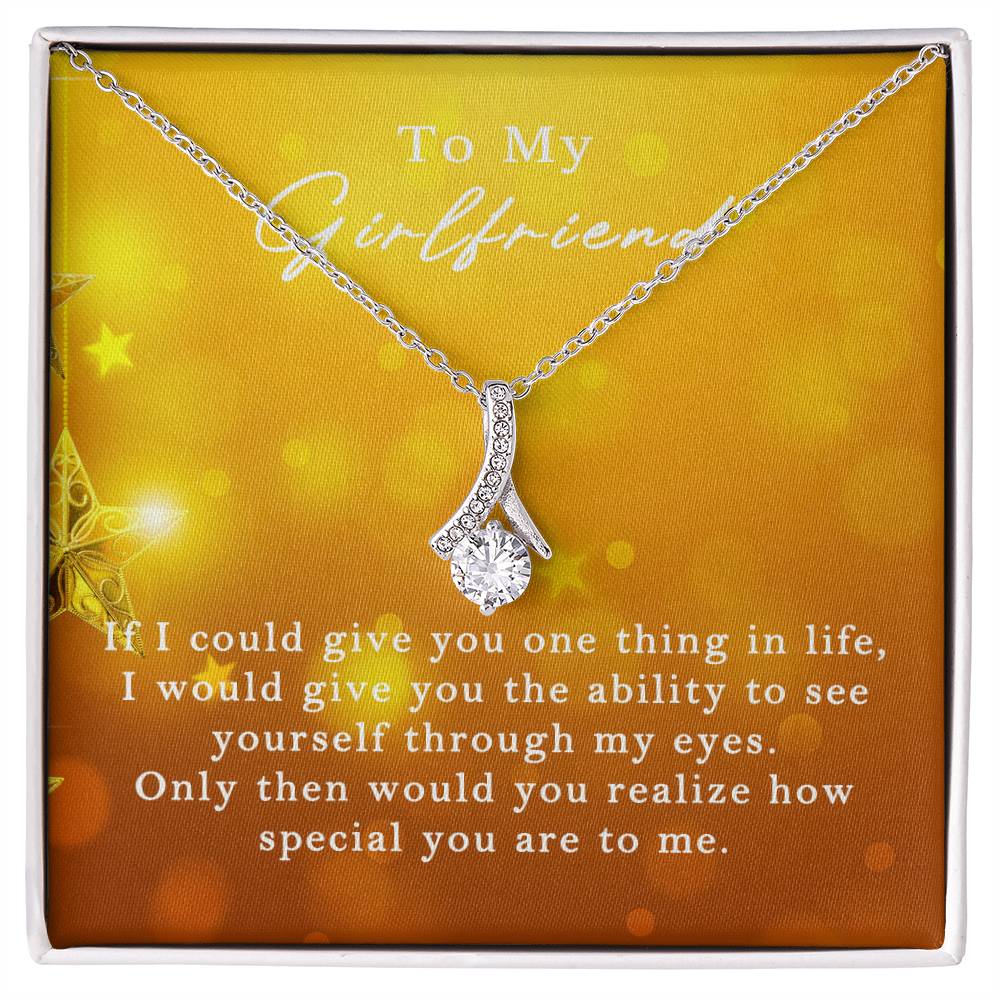 Alluring Beauty for Girlfriend - If I Could Give You One Thing In Life