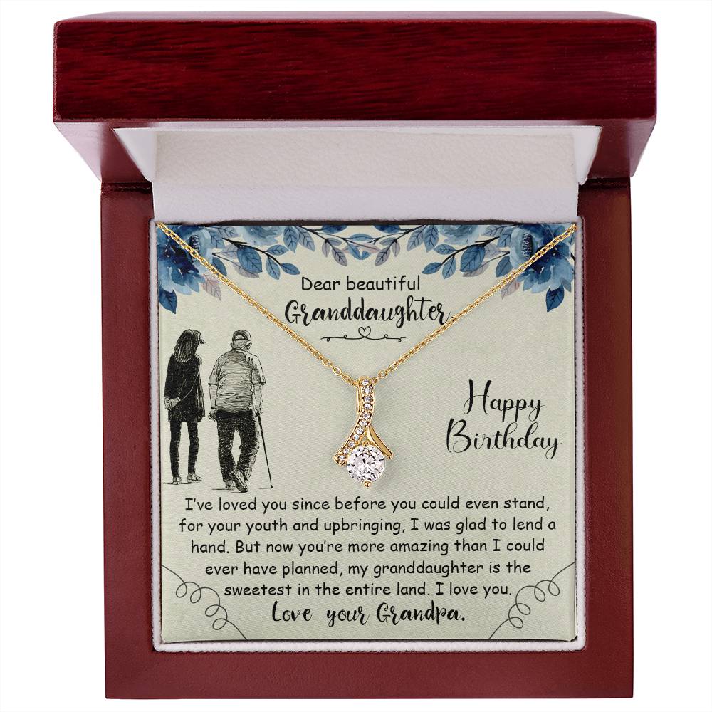 Alluring Beauty for Granddaughter - My Granddaughter Is The Sweetest