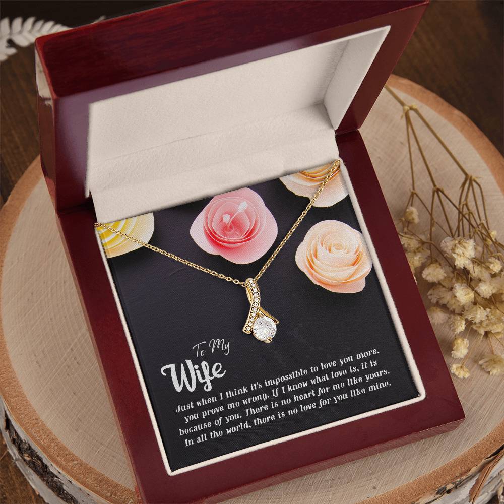 Alluring Beauty for Wife - There Is No Love For You Like Mine