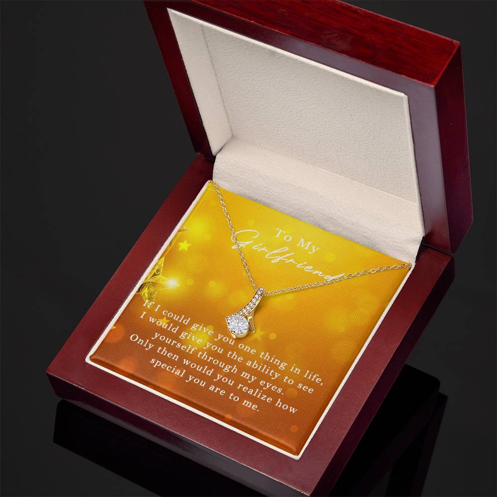 Alluring Beauty for Girlfriend - If I Could Give You One Thing In Life