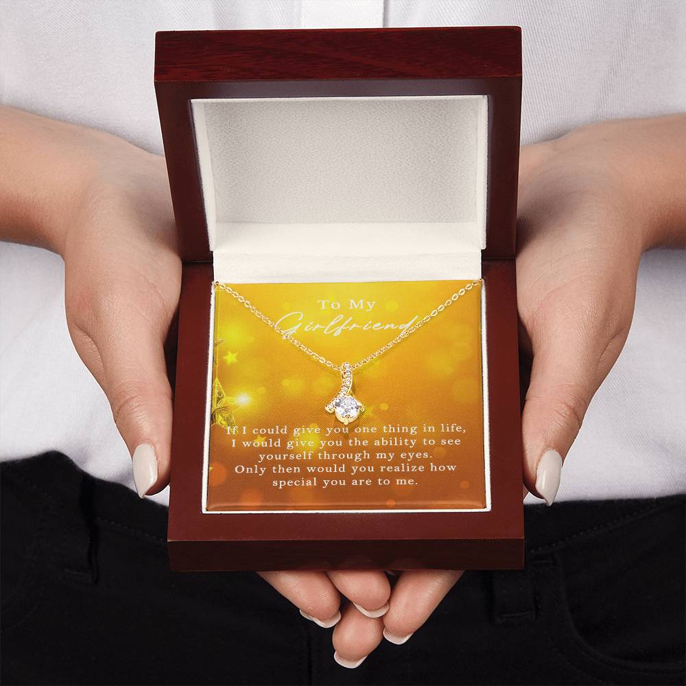 Alluring Beauty for Girlfriend - If I Could Give You One Thing In Life