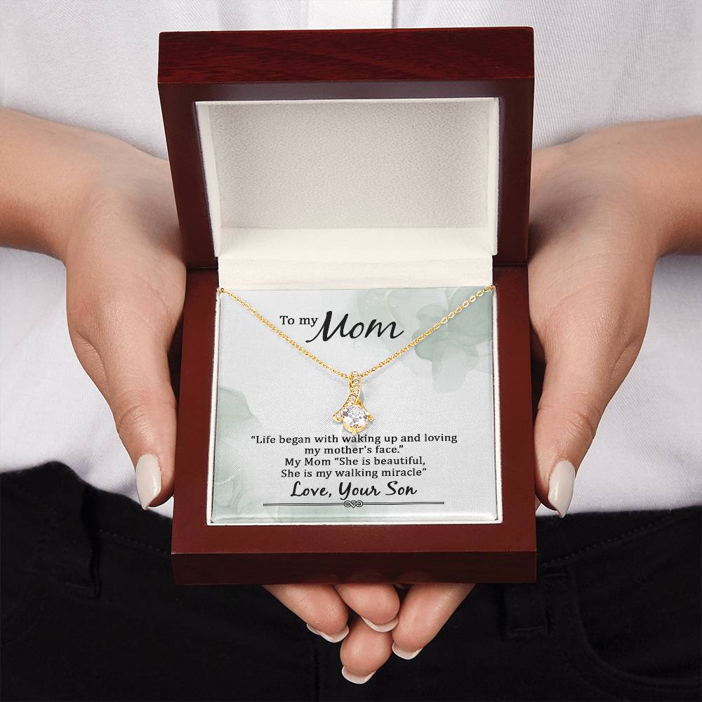 Alluring Beauty for Mom - She Is Beautiful, My Walking Miracle