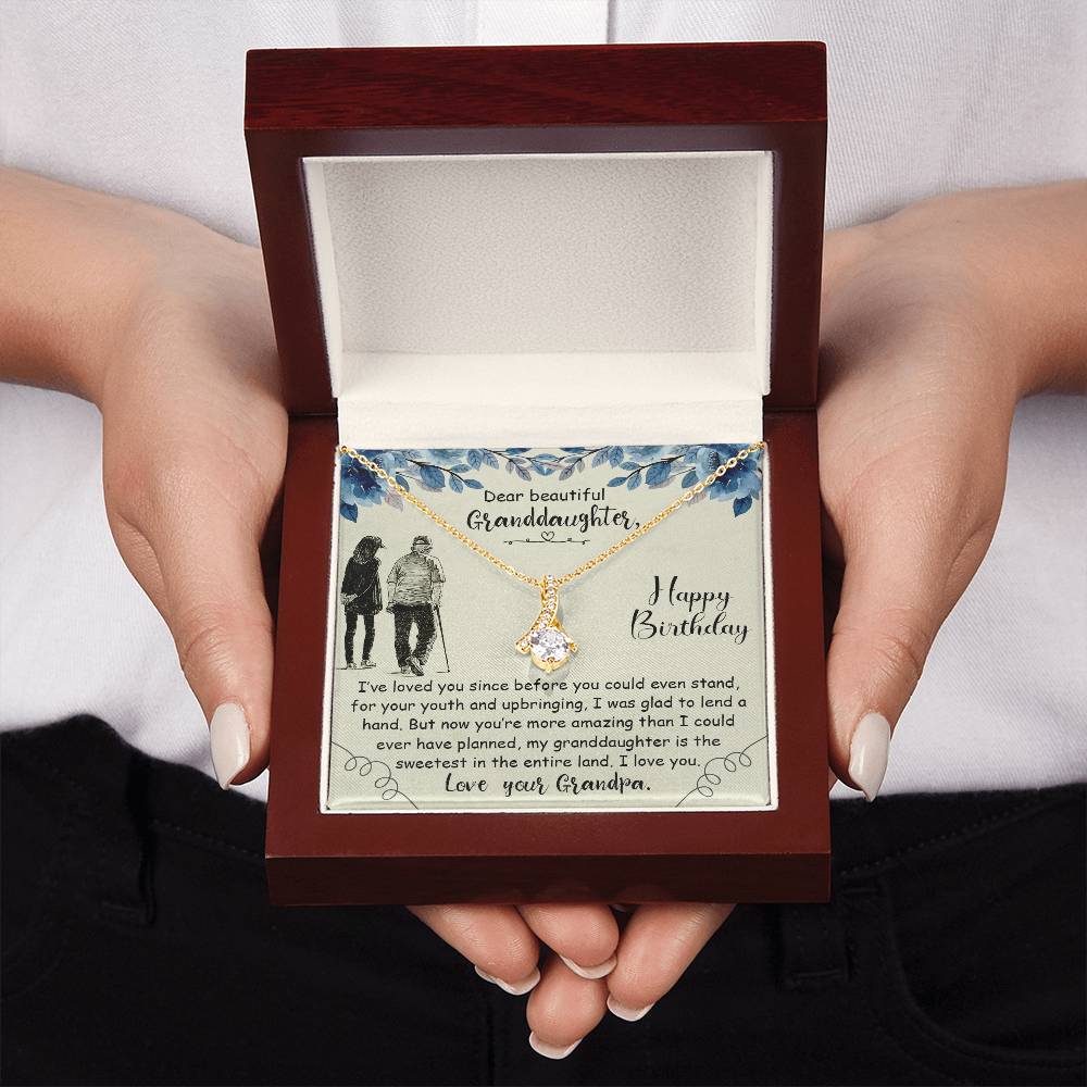 Alluring Beauty for Granddaughter - My Granddaughter Is The Sweetest