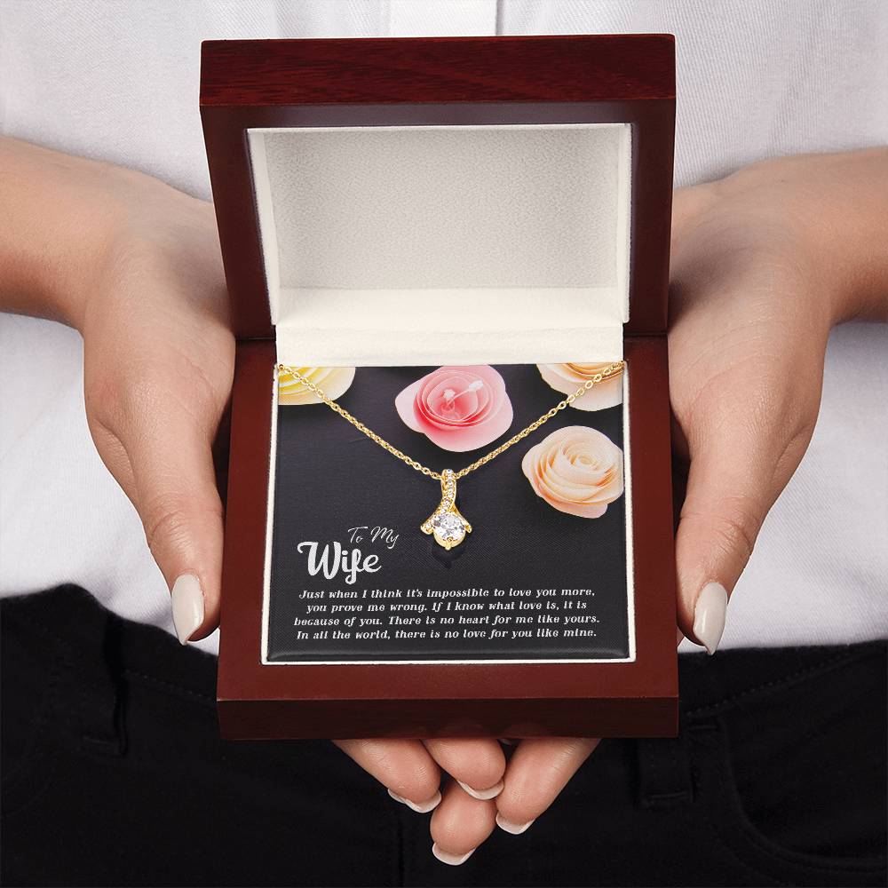 Alluring Beauty for Wife - There Is No Love For You Like Mine