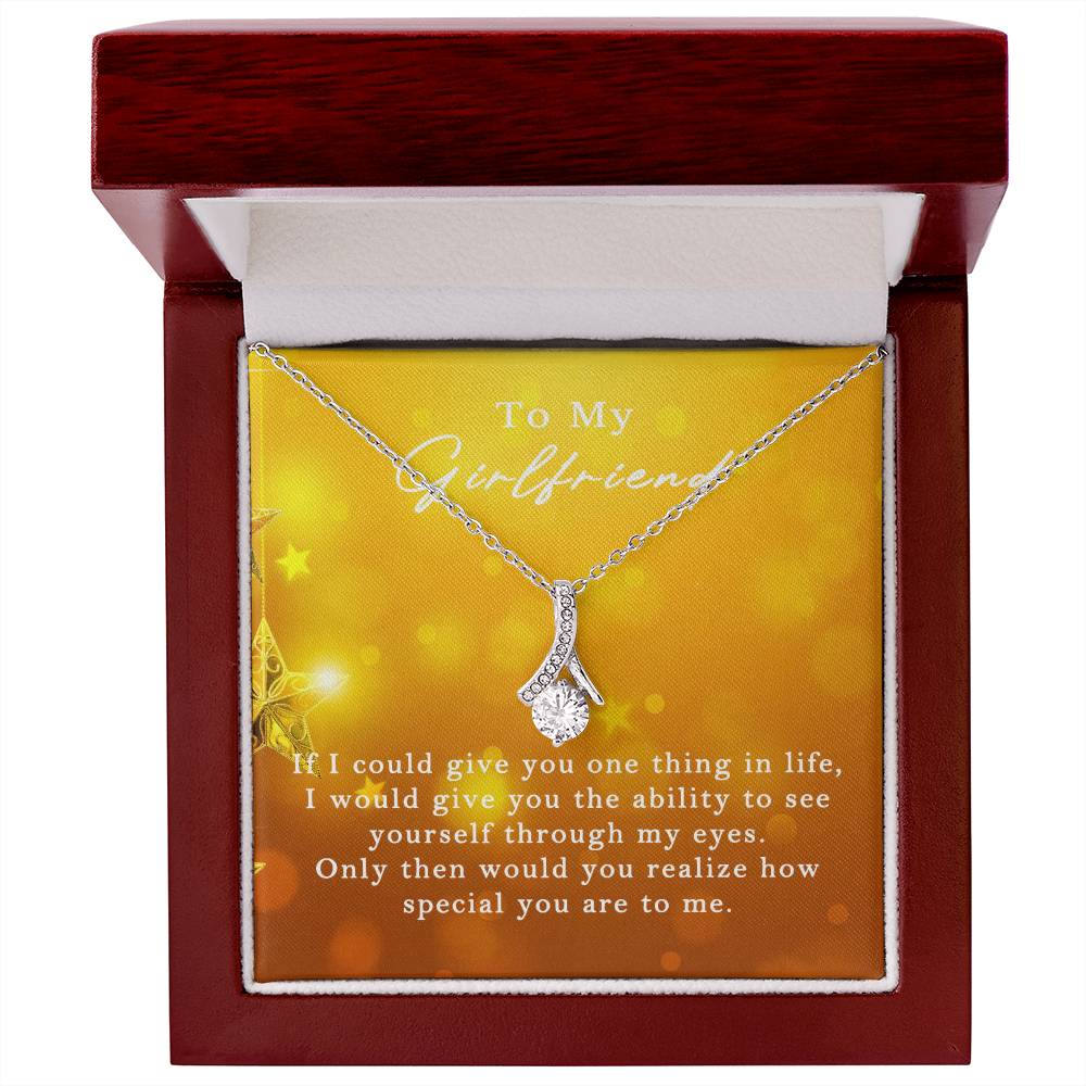 Alluring Beauty for Girlfriend - If I Could Give You One Thing In Life