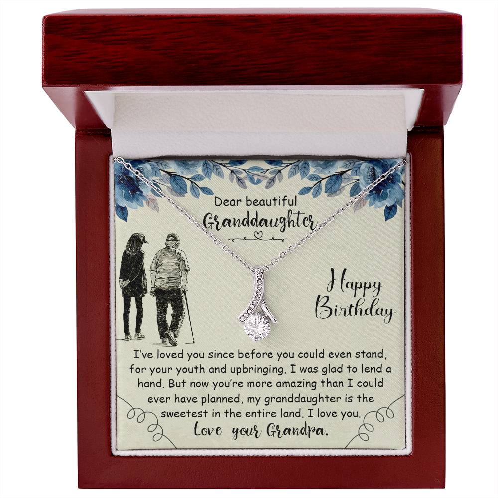 Alluring Beauty for Granddaughter - My Granddaughter Is The Sweetest