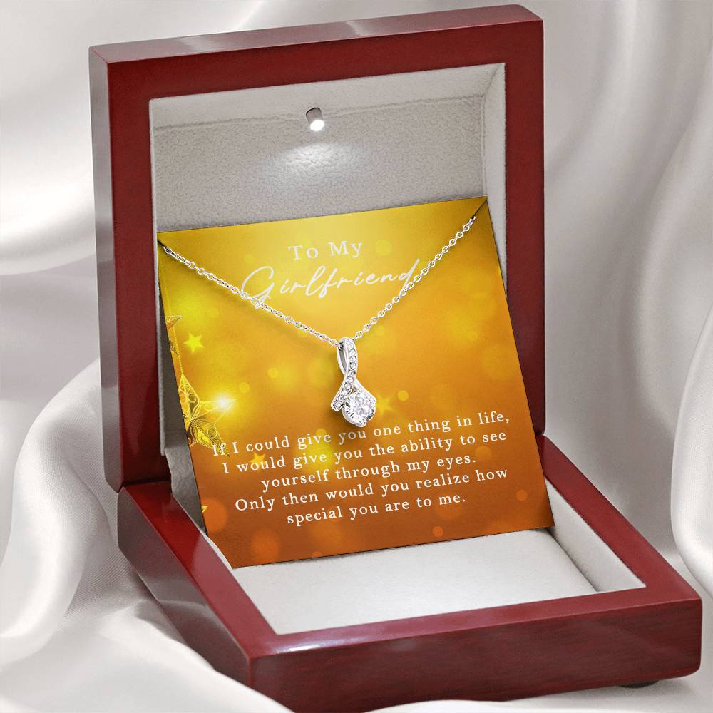 Alluring Beauty for Girlfriend - If I Could Give You One Thing In Life