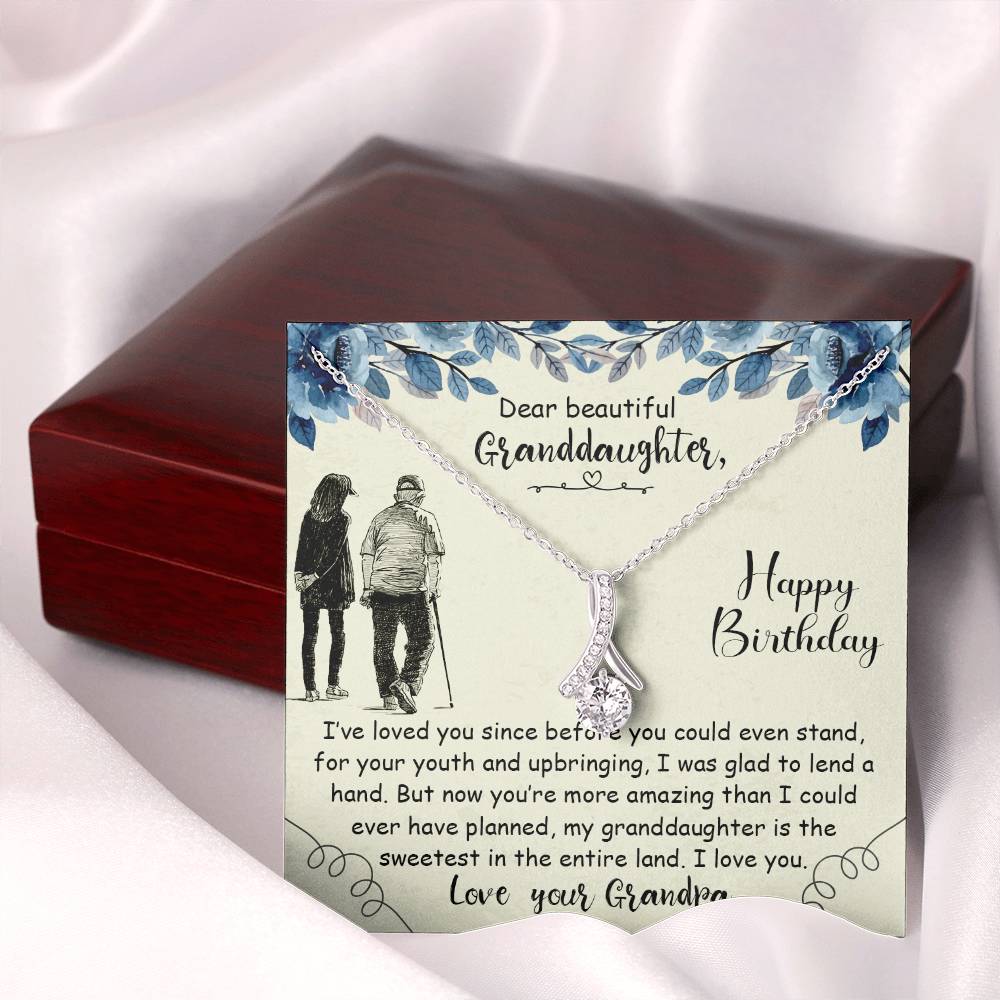 Alluring Beauty for Granddaughter - My Granddaughter Is The Sweetest