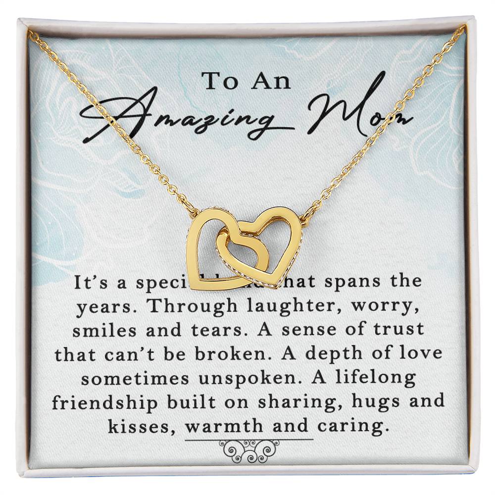 Interlocking Hearts for Mom - A Special Bond That Spans The Years