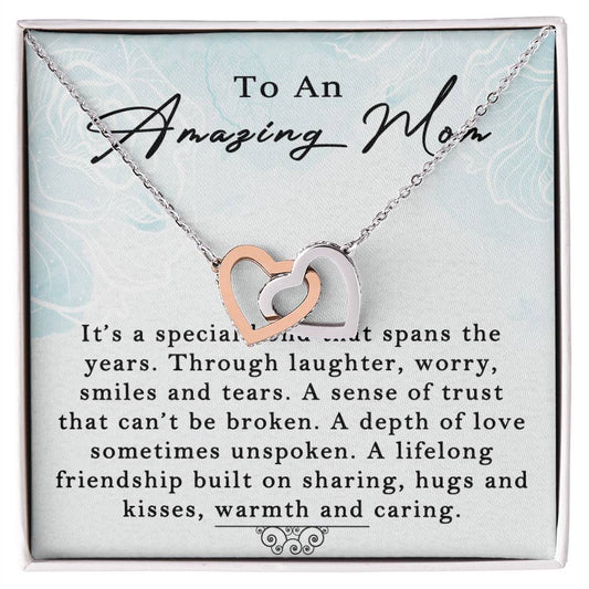 Interlocking Hearts for Mom - A Special Bond That Spans The Years