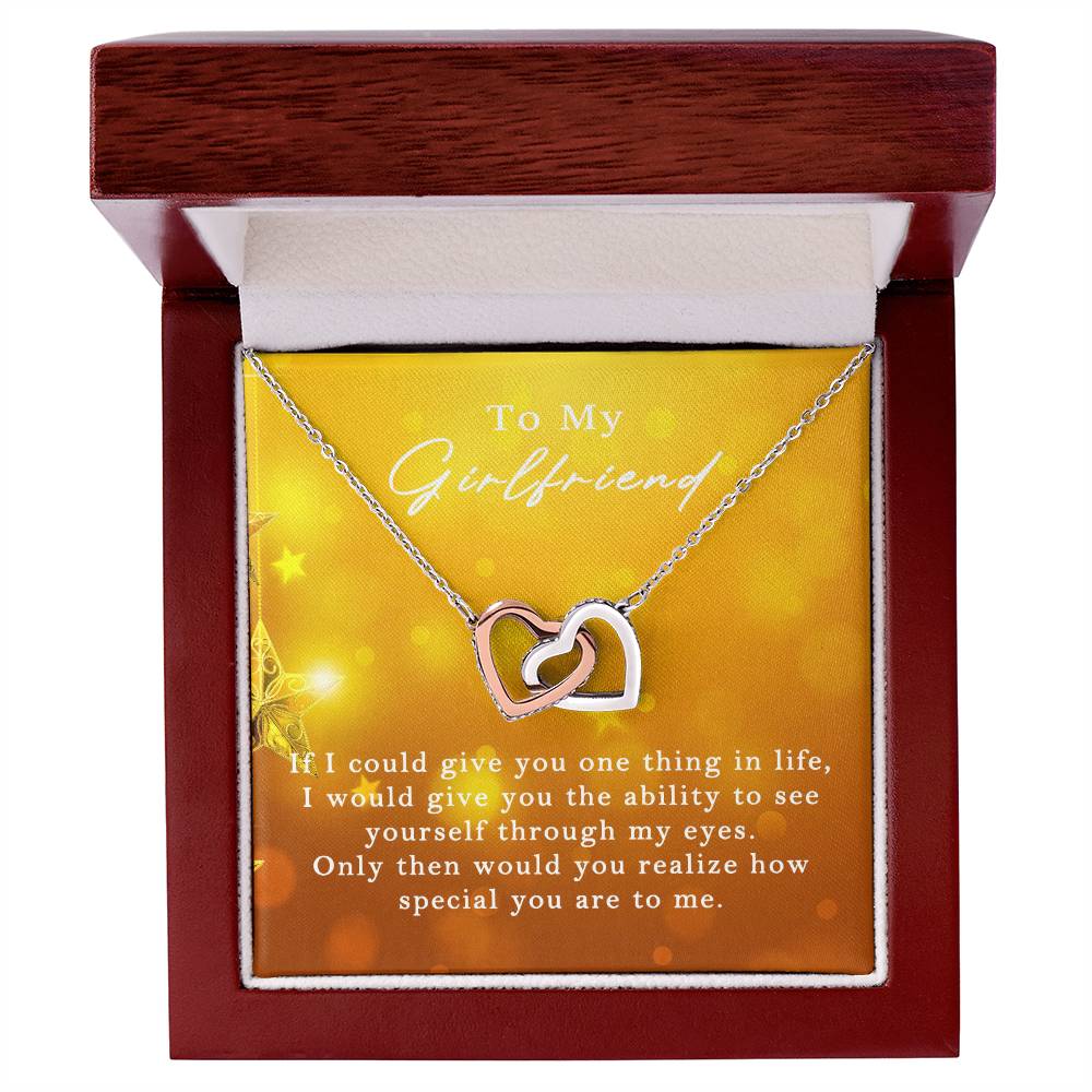 Interlocking Hearts for Girlfriend - If I Could Give You One Thing In Life