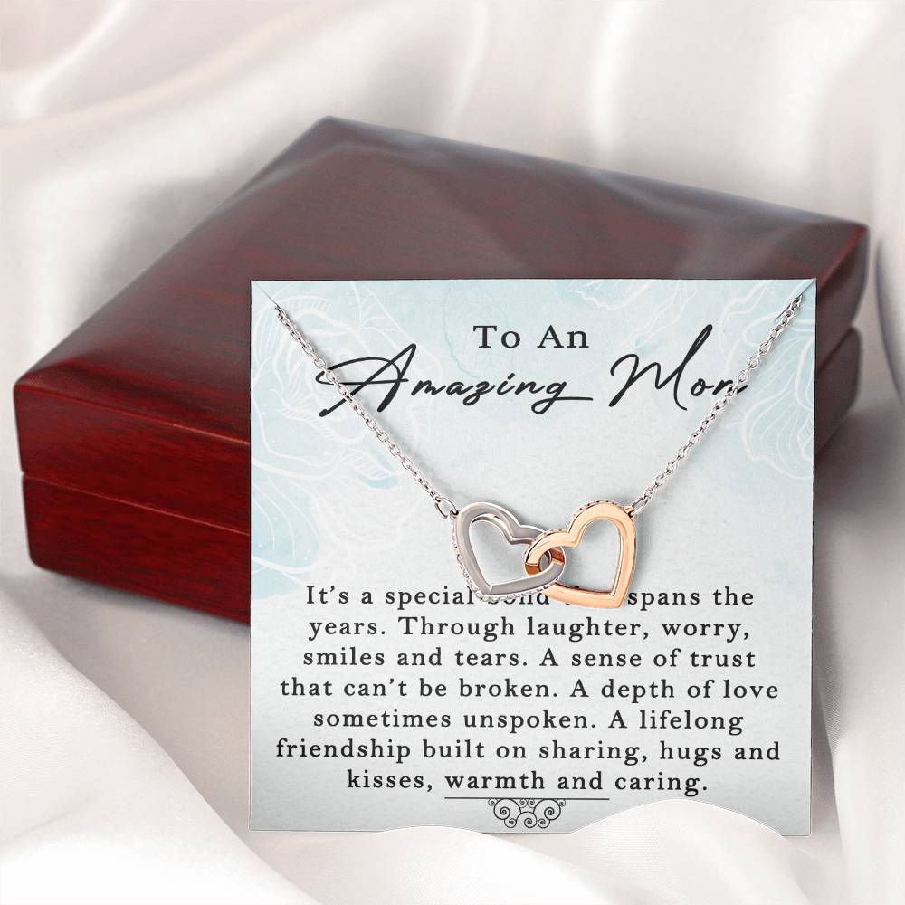 Interlocking Hearts for Mom - A Special Bond That Spans The Years