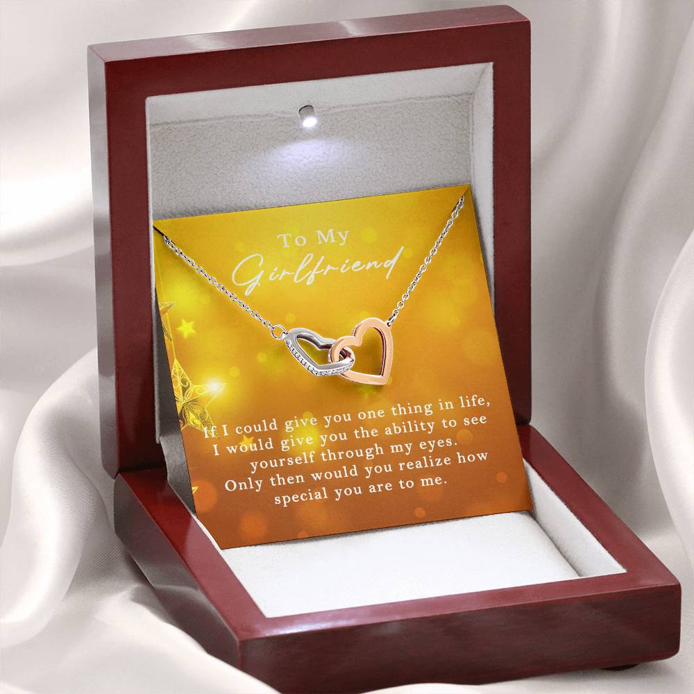 Interlocking Hearts for Girlfriend - If I Could Give You One Thing In Life