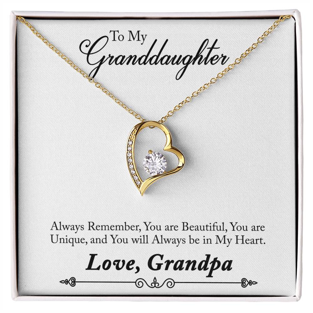 Forever Love for Granddaughter - You Will Always Be In My Heart