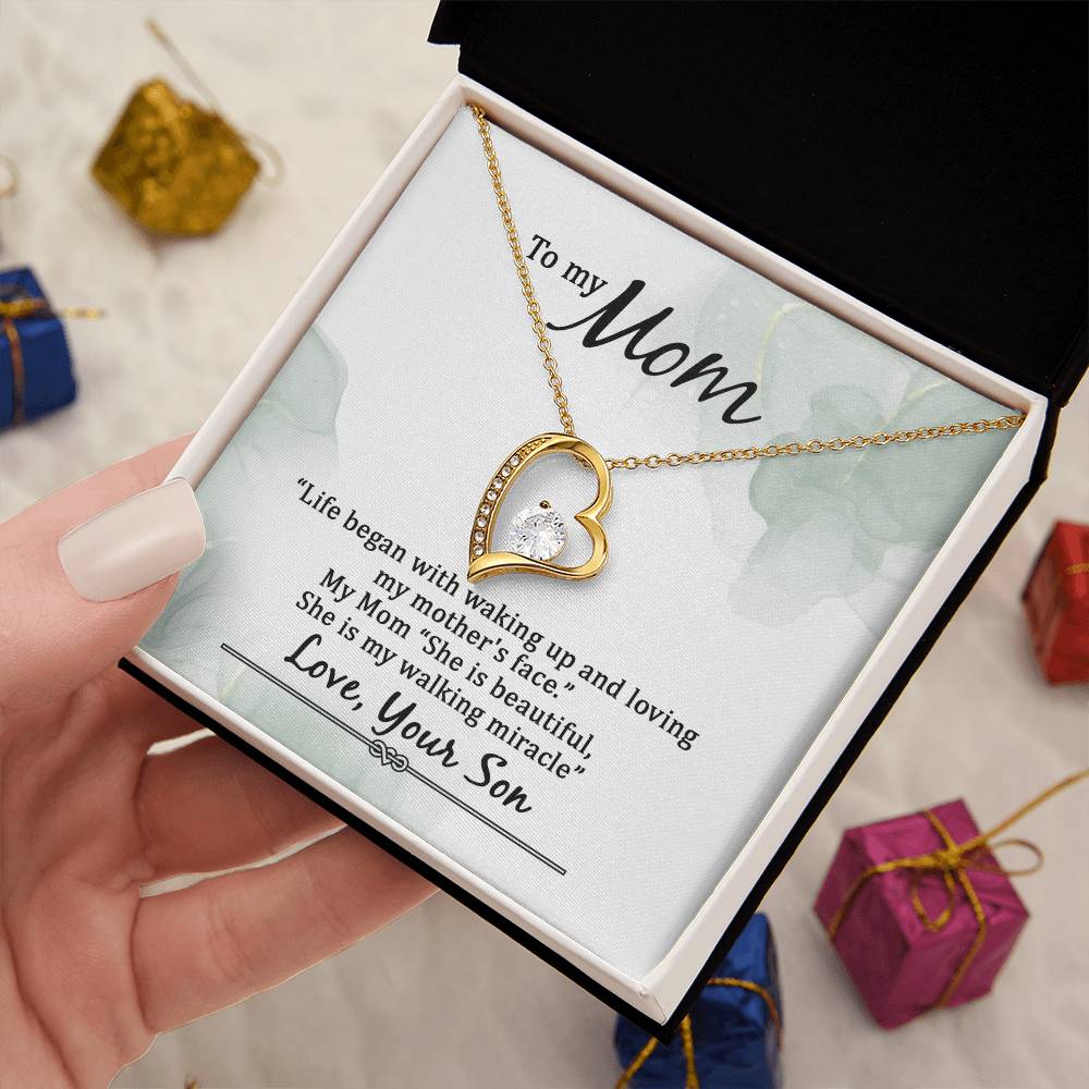 Forever Love for Mom - She Is Beautiful, My Walking Miracle