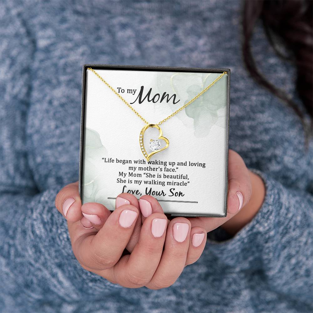 Forever Love for Mom - She Is Beautiful, My Walking Miracle