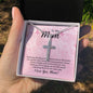 Stainless Cross for Mom - Thank You For Being The Greatest Mom