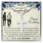 Stainless Cross for Granddaughter - My Granddaughter Is The Sweetest