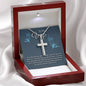 Stainless Cross for Wife - I Love The Way You…
