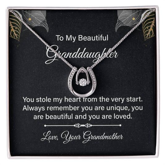 Lucky in Love for Granddaughter - You Stole My Heart From The Very Start