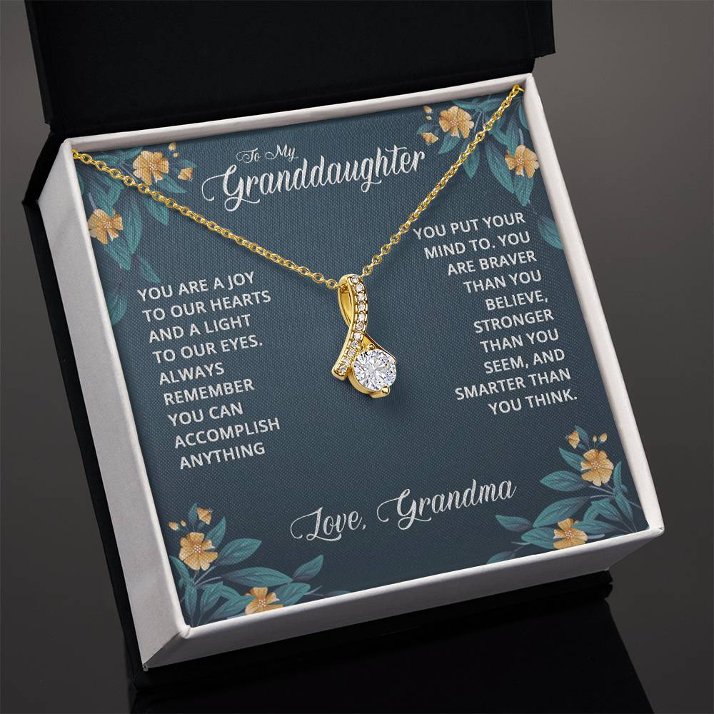 Alluring Beauty for Granddaughter - Christmas - I Love You Today, Forever