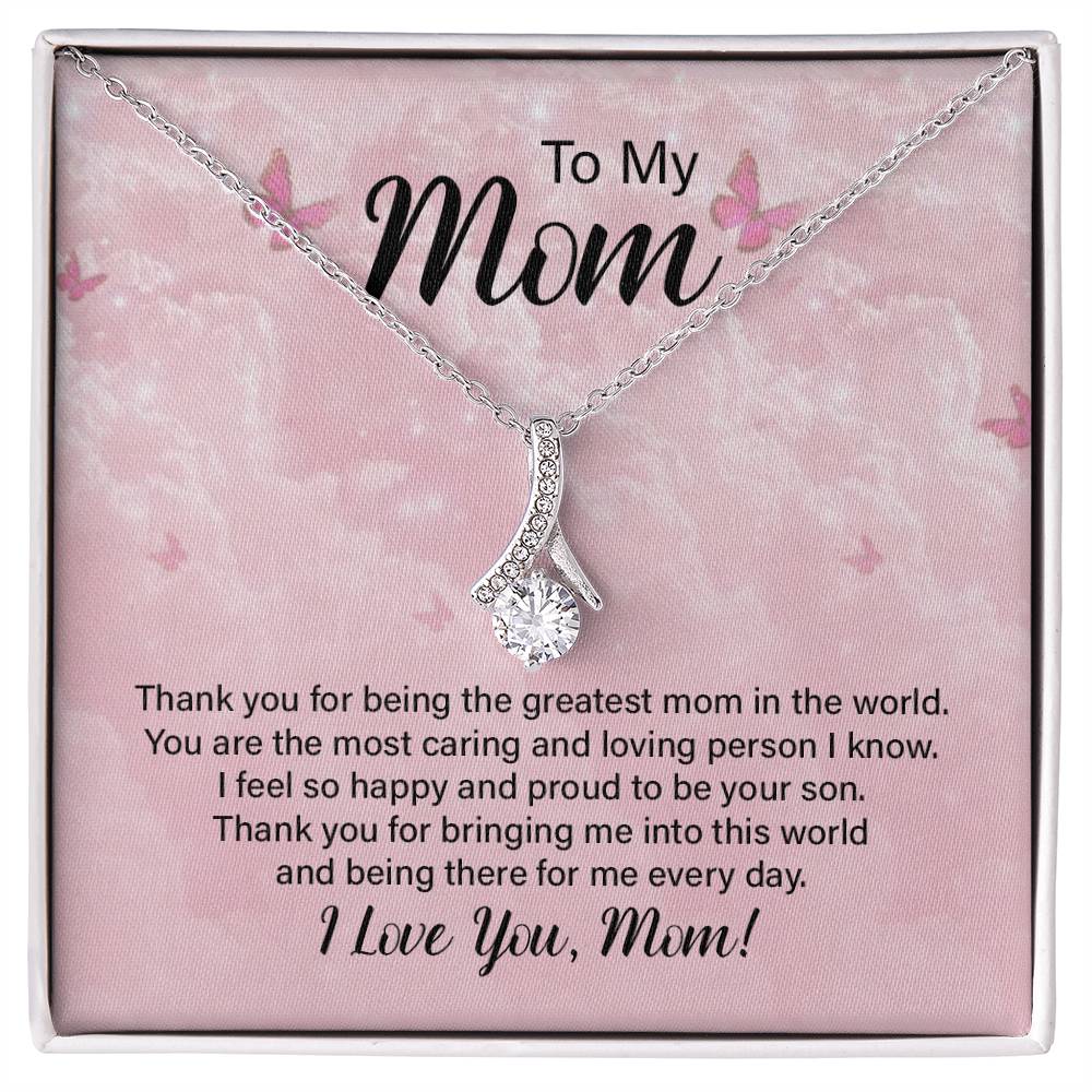 Alluring Beauty for Mom - Thank You For Being The Greatest Mom