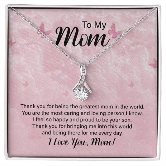 Alluring Beauty for Mom - Thank You For Being The Greatest Mom
