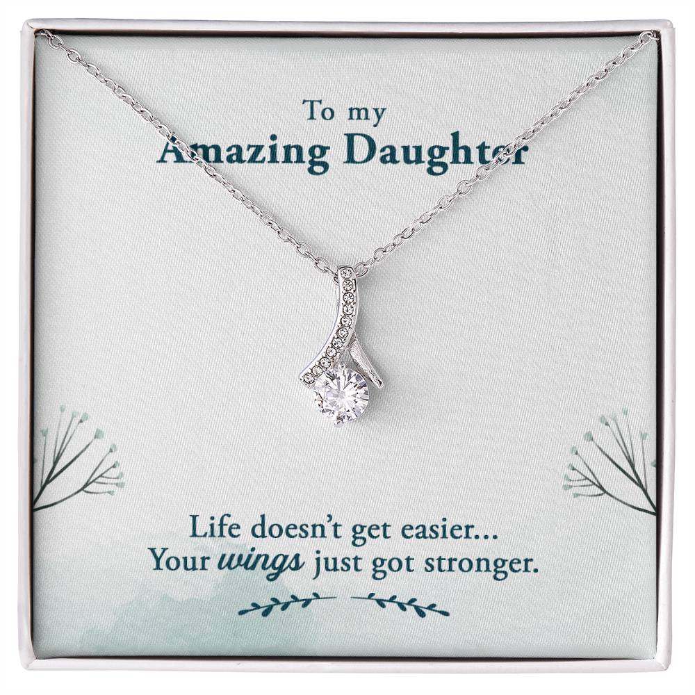 Alluring Beauty for Daughter - Your Wings Just Got Stronger