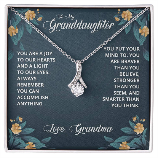 Alluring Beauty for Granddaughter - Christmas - I Love You Today, Forever