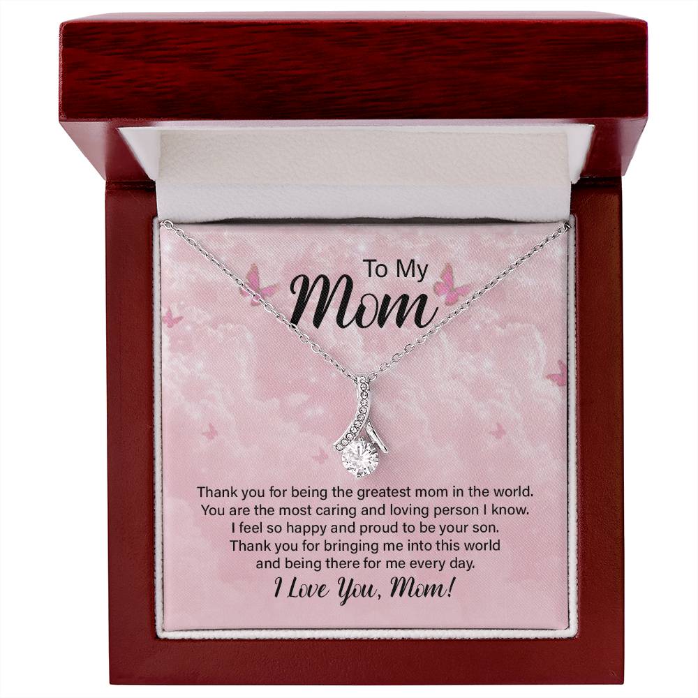 Alluring Beauty for Mom - Thank You For Being The Greatest Mom