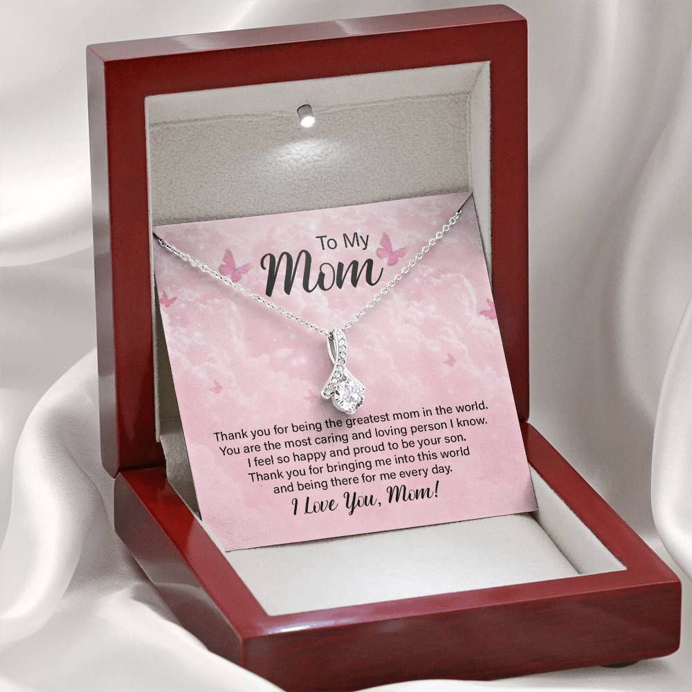 Alluring Beauty for Mom - Thank You For Being The Greatest Mom