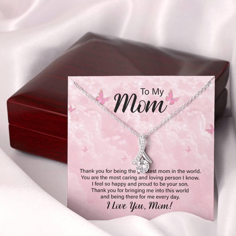 Alluring Beauty for Mom - Thank You For Being The Greatest Mom