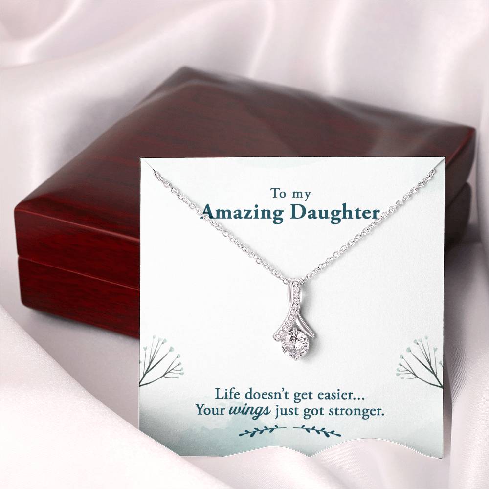 Alluring Beauty for Daughter - Your Wings Just Got Stronger