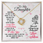 Love Knot for Daughter - Always My Baby Girl