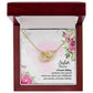 Interlocking Hearts for Sister - Definition - A Female Sibling, Protector