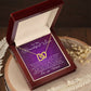 Interlocking Hearts for Wife - Forever Together Till The End