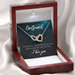 Interlocking Hearts for Girlfriend - You Are Perfect Just The Way You Are