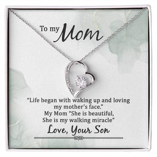 Forever Love for Mom - She Is Beautiful, My Walking Miracle