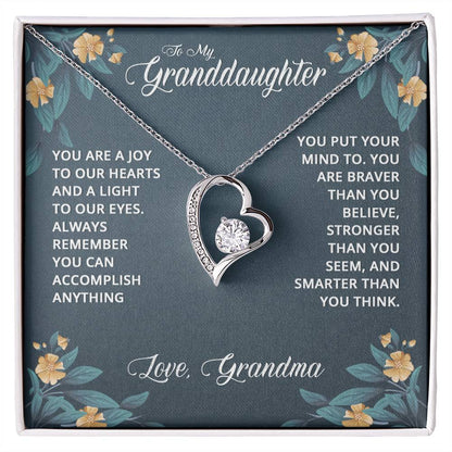 Forever Love for Granddaughter - Christmas - I Love You Today, Forever