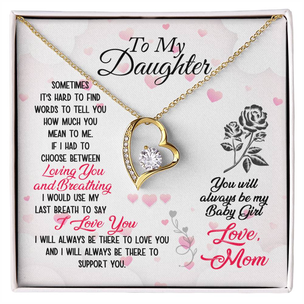 Forever Love for Daughter - Always My Baby Girl